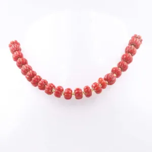 100% Natural Italian Coral Red Coral Genuine Italian Coral Untreated Coral Coral Gemstone Natural Coral Beads SKU: 6143275