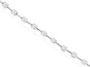 1.50ct Diamond Line Bracelet