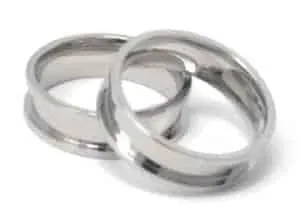 8mm Inlay Stainless Steel Ring Core