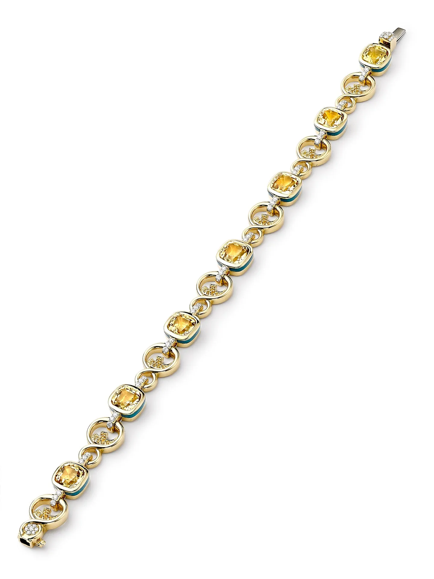 A Family Journey Prague Topaz Yellow Bracelet