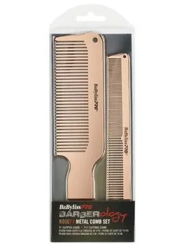 BabylissPro RoseFX Metal Comb Set