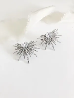 Betty Diamond Statement Stud Earrings