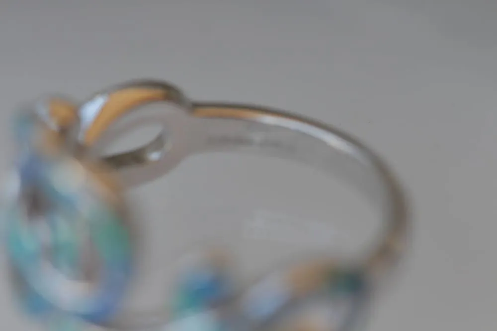 BLUE OPAL RING