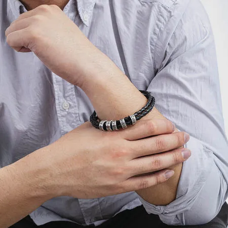 Braided Leather Bracelet