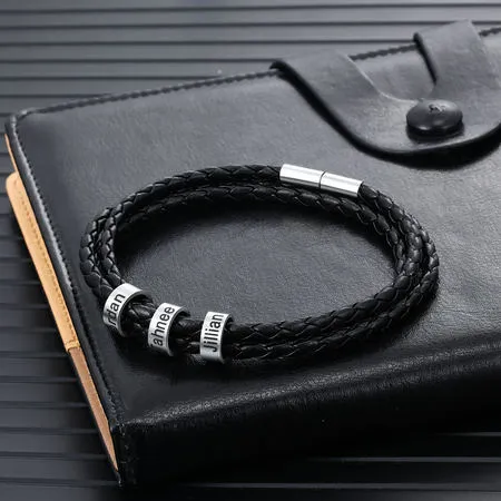 Braided Leather Bracelet