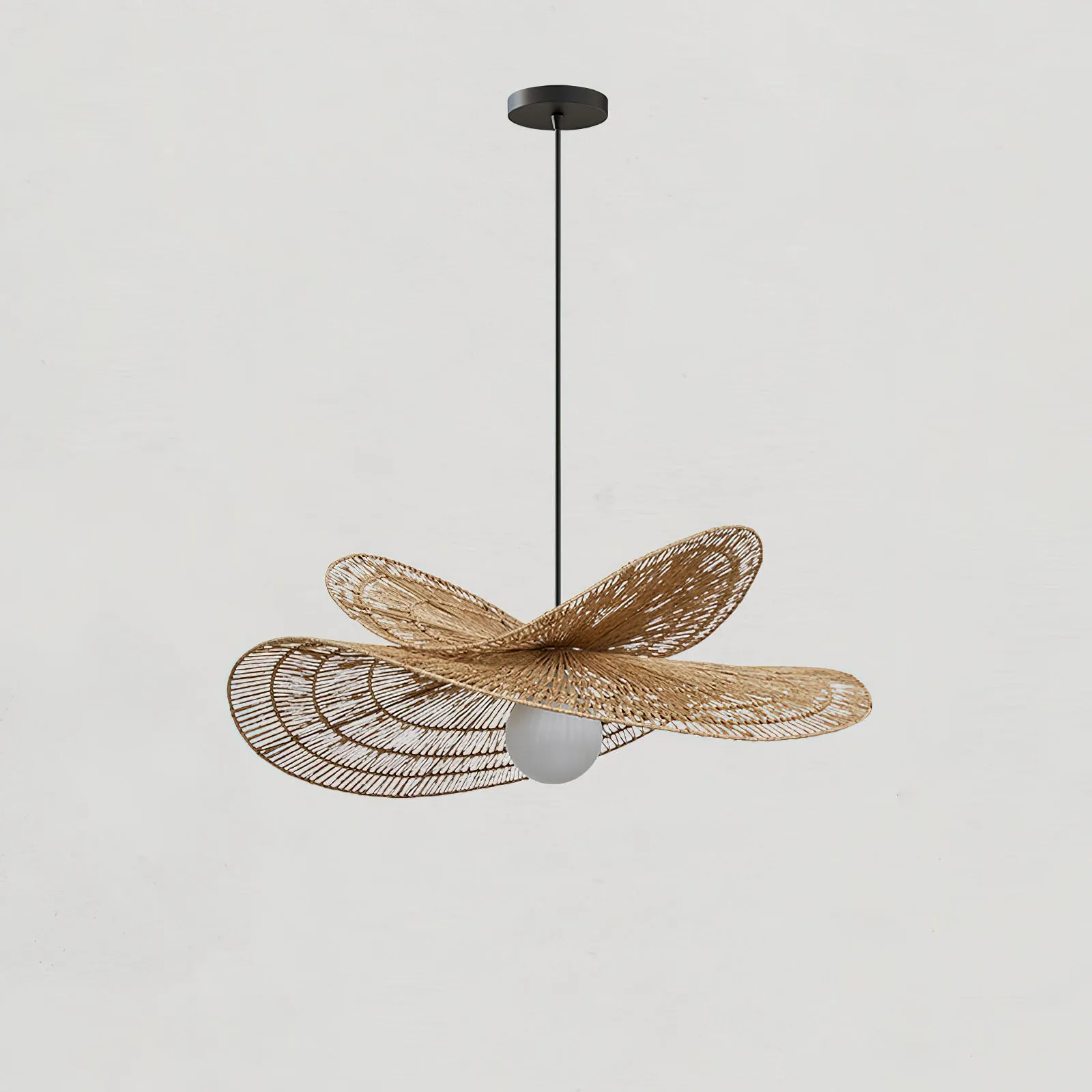 Bukolische Rattan Pendant Lamp