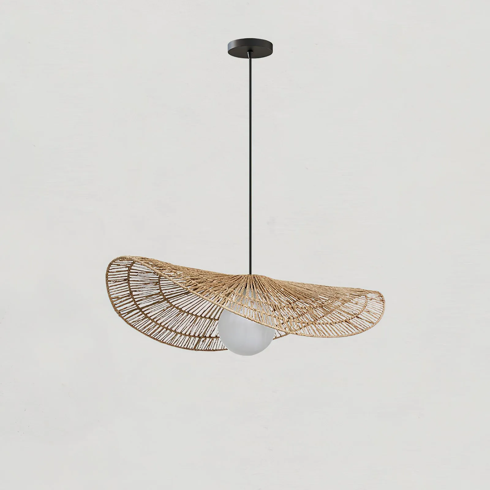 Bukolische Rattan Pendant Lamp