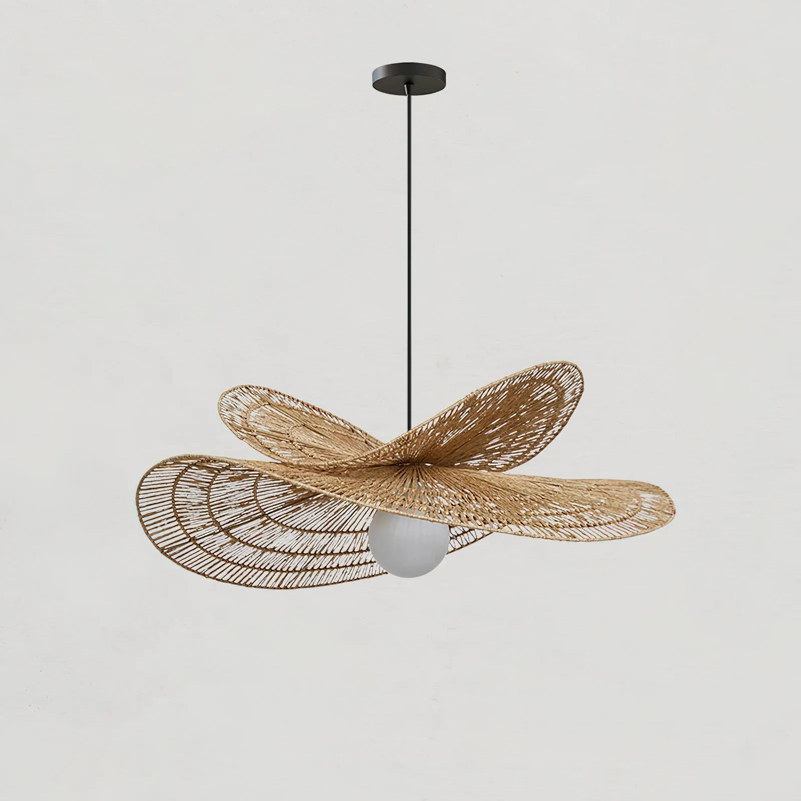 Bukolische Rattan Pendant Lamp