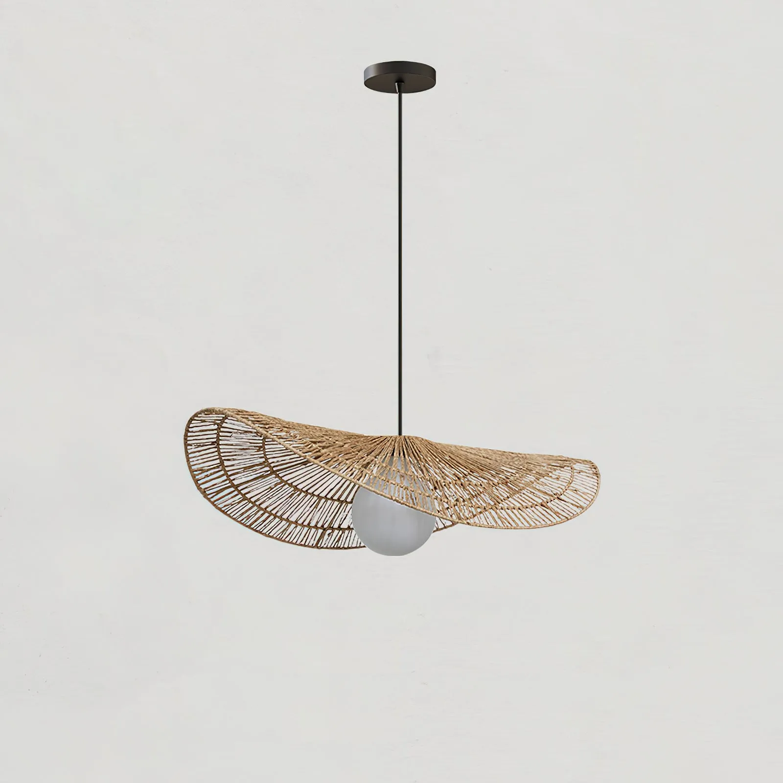 Bukolische Rattan Pendant Lamp