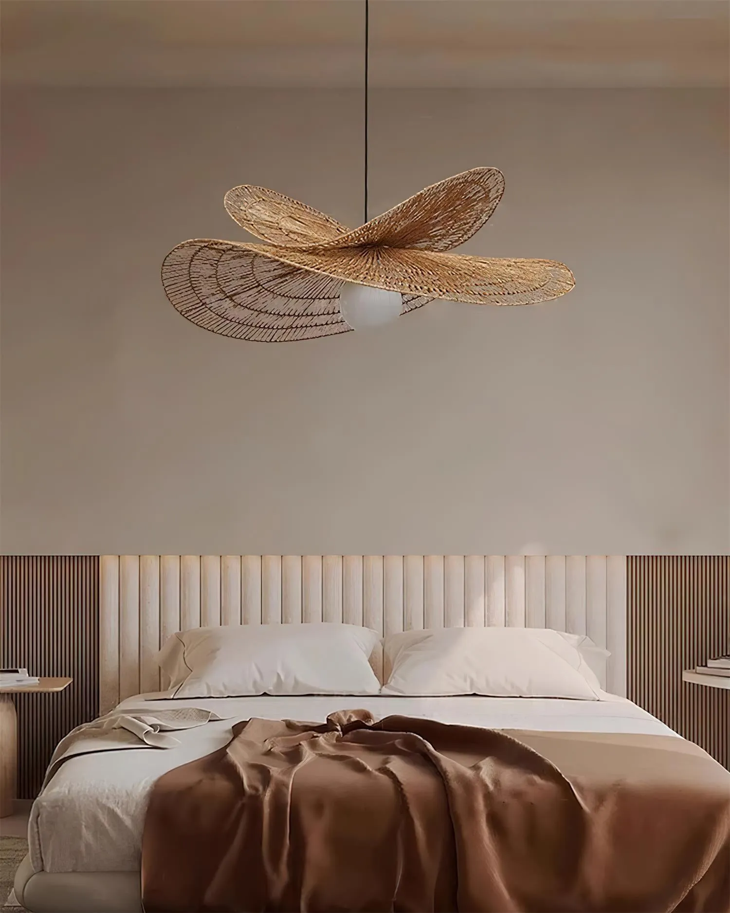 Bukolische Rattan Pendant Lamp