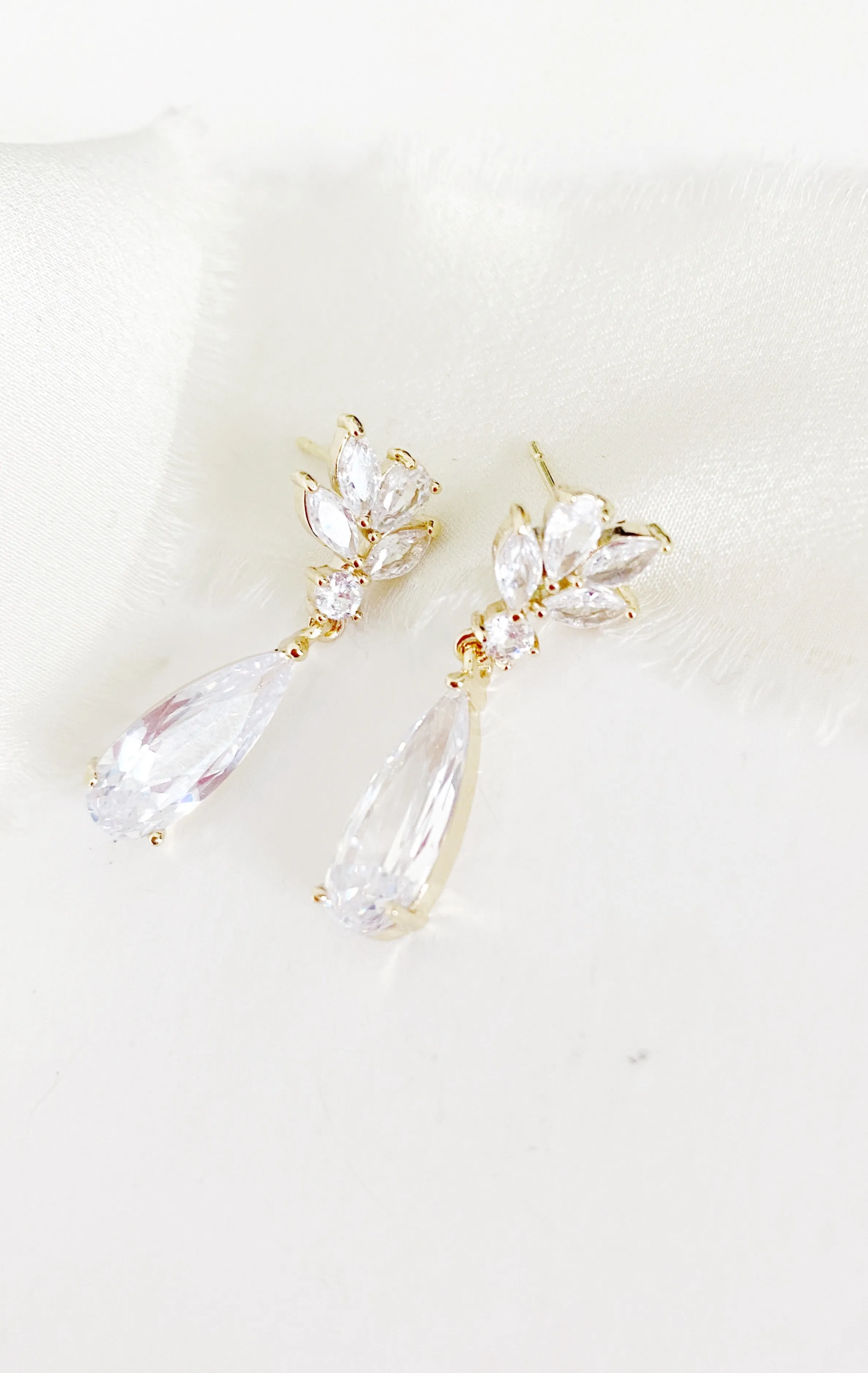 Cellis Stud Drop Earrings