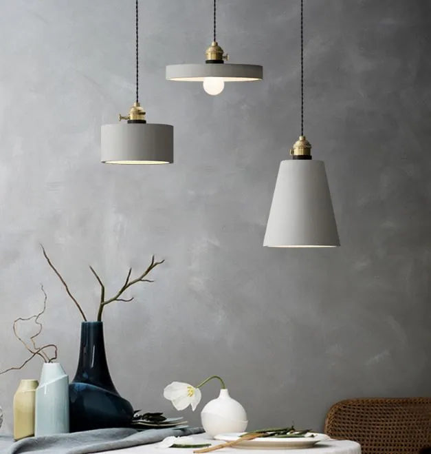 Cenarjor Cement Cone Pendant Lamp