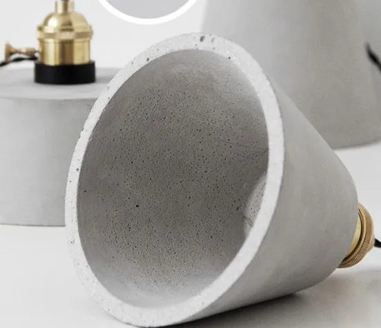 Cenarjor Cement Cone Pendant Lamp