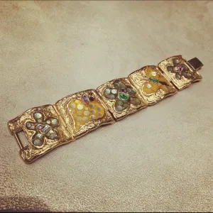 Christian Lacroix Vintage Bracelet with a butterfly