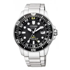 Citizen Men's Watch Eco-Drive Promaster Marine Black BJ7110-89E