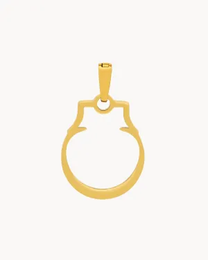 Classic Ħabbata Pendant, Gold