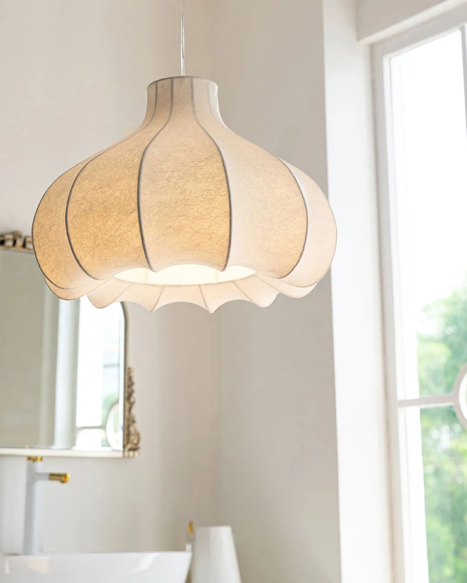 Cocoon Silk Pendant Lamp