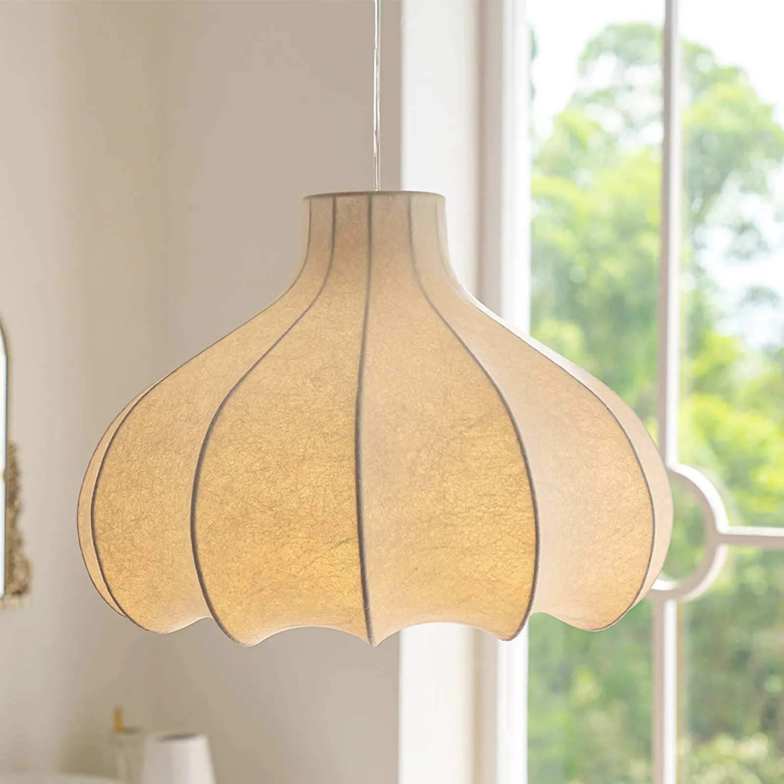 Cocoon Silk Pendant Lamp