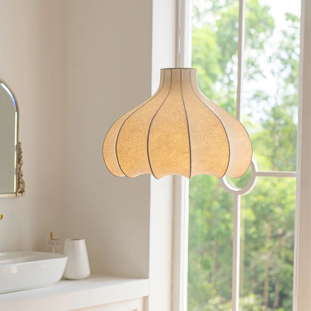 Cocoon Silk Pendant Lamp