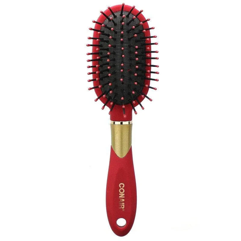 Conair, 1 pcs Velvet Touch Travel Cushion Hair Brush