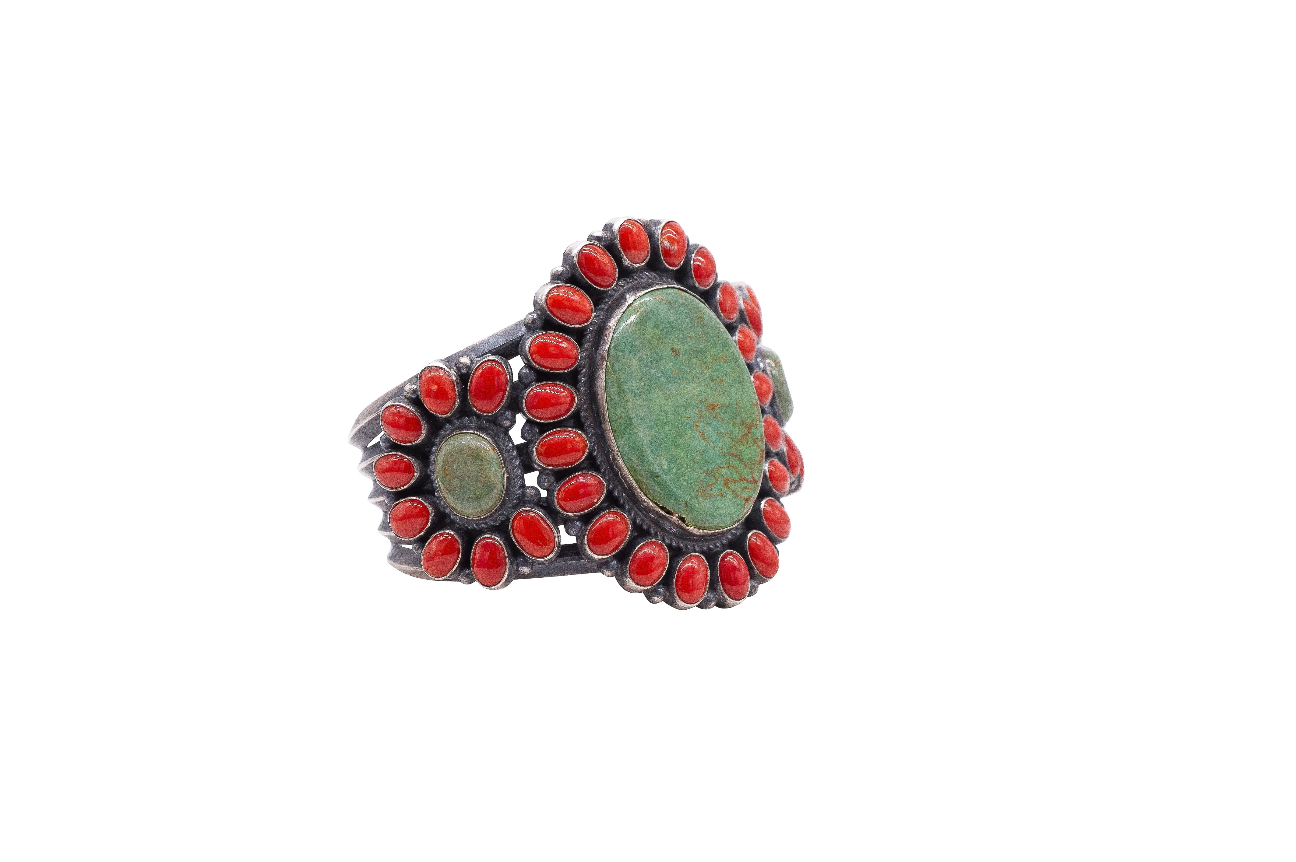 Coral & Royston Turquoise Cuff | Anthony Skeets