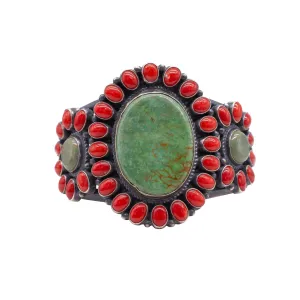 Coral & Royston Turquoise Cuff | Anthony Skeets