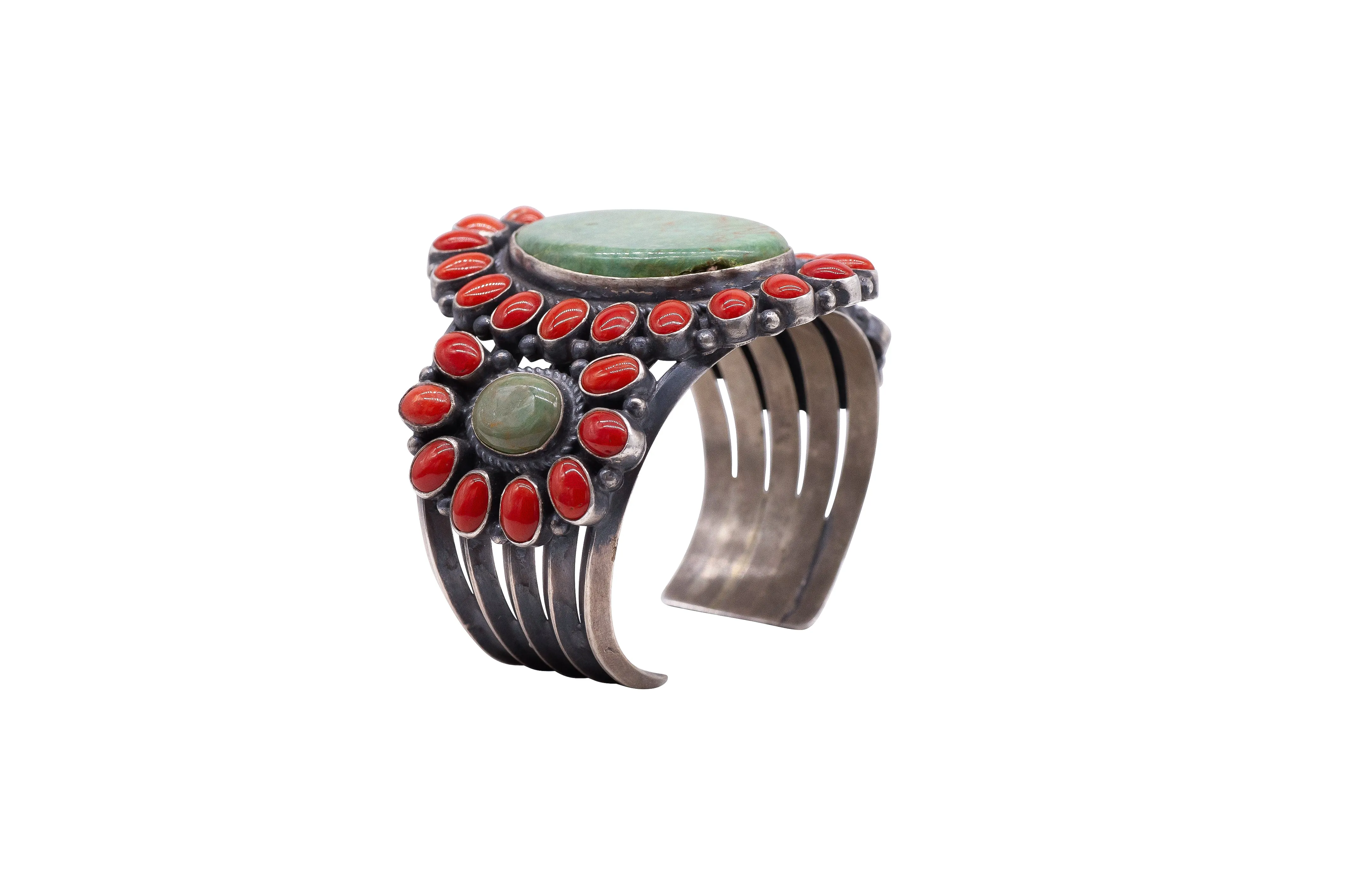 Coral & Royston Turquoise Cuff | Anthony Skeets