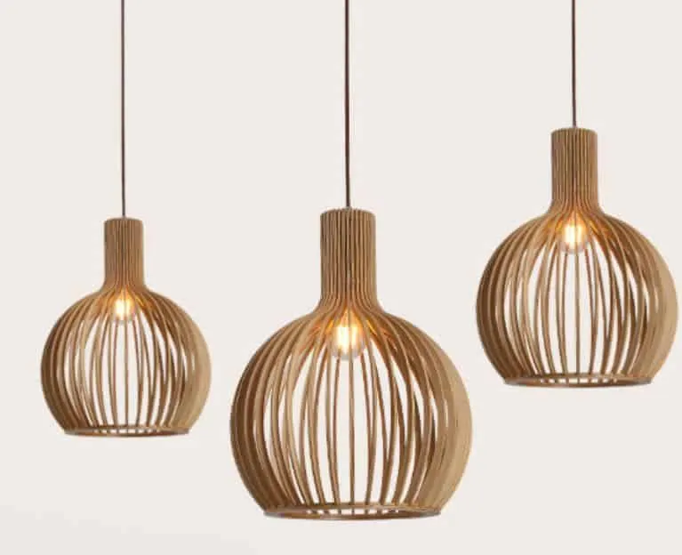 Domkanka Wooden Pendant Lamp