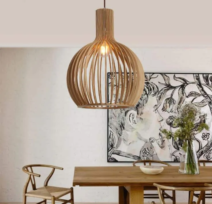 Domkanka Wooden Pendant Lamp