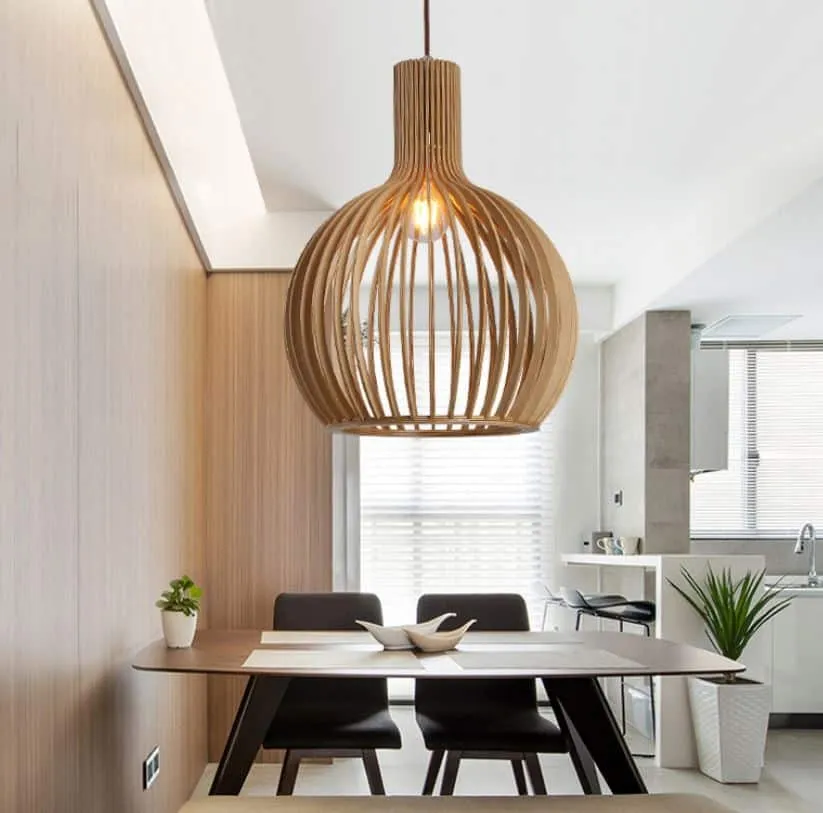 Domkanka Wooden Pendant Lamp