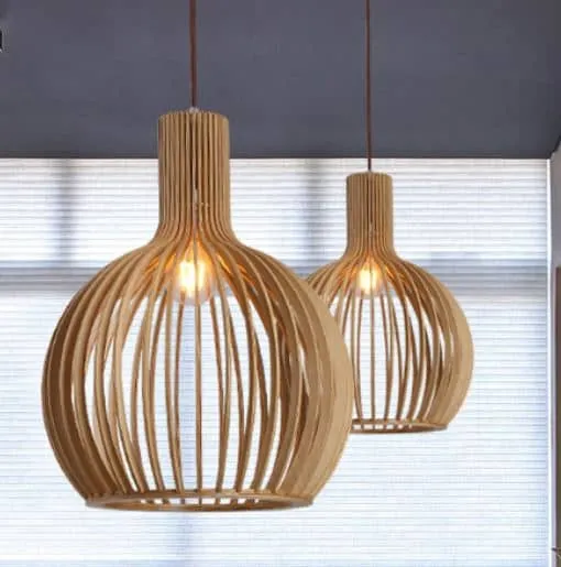 Domkanka Wooden Pendant Lamp