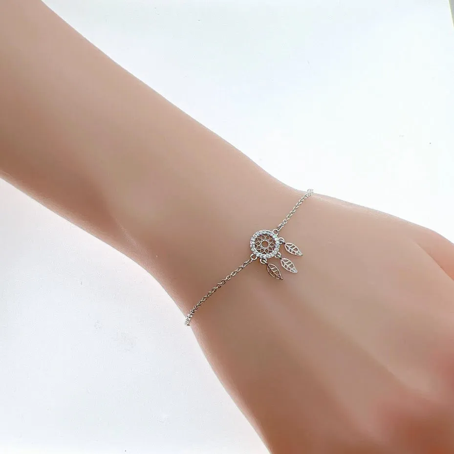 Dreamcatcher Cubic Zirconia Bracelet