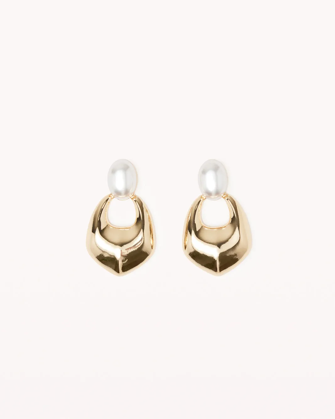 EMMA EARRING - GOLD-PEARL