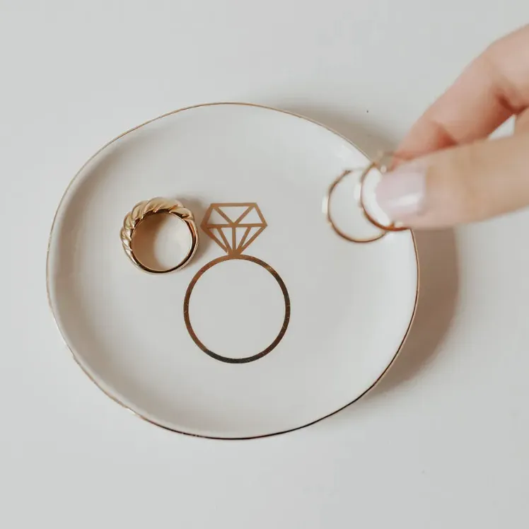 Engagement Ring Jewelry Dish