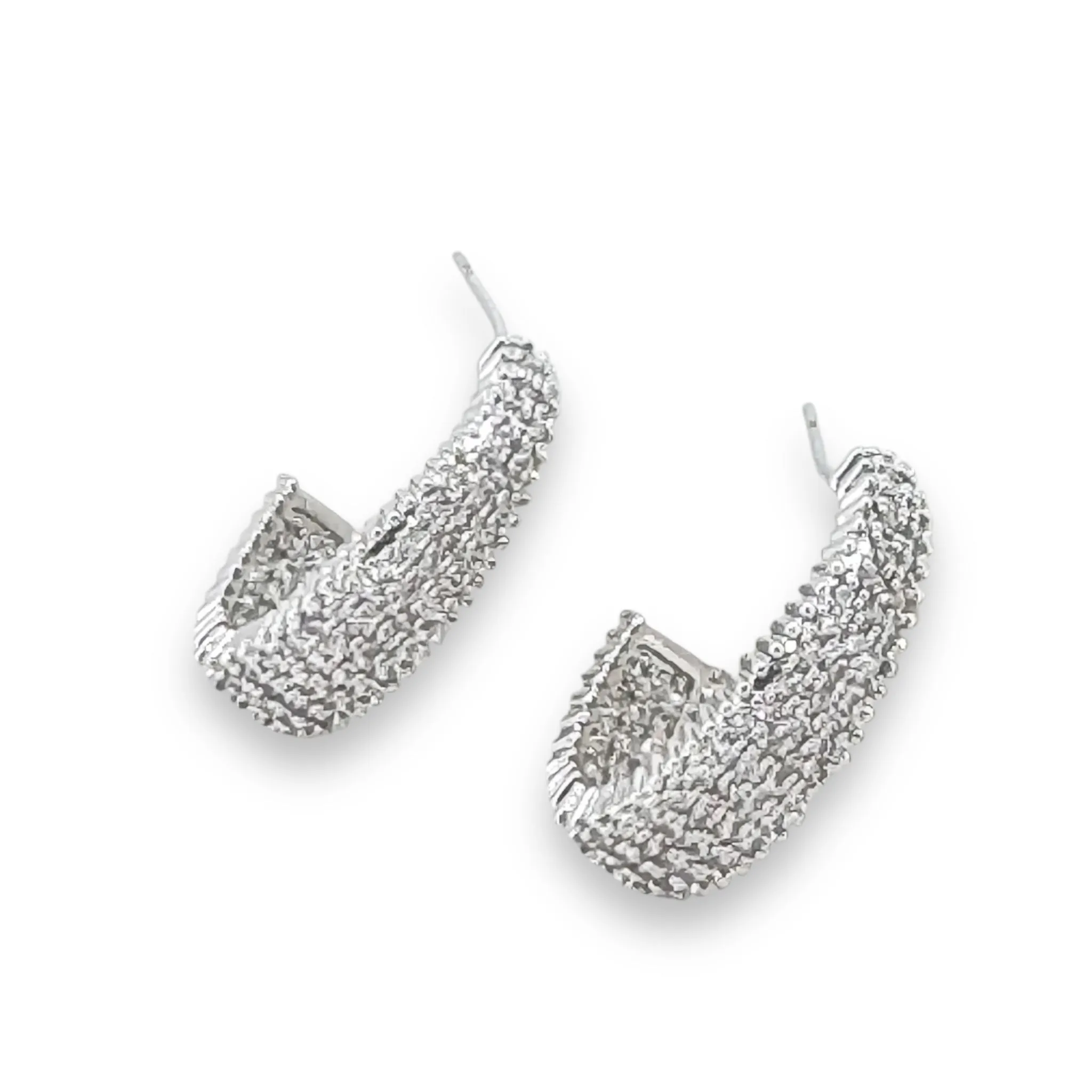 Envy Diamonte Earrings Silver