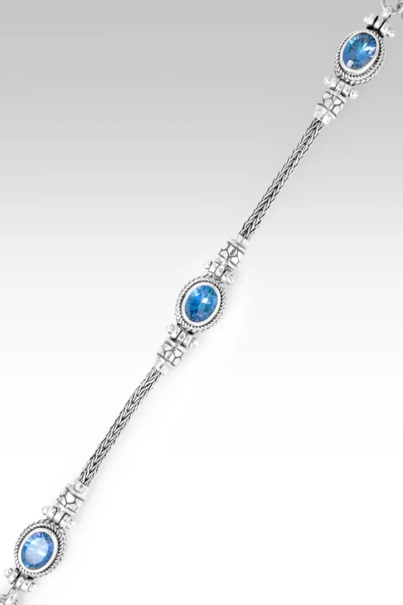 Everlasting Joy Bracelet™ in Sheer Luck™ Mystic Topaz