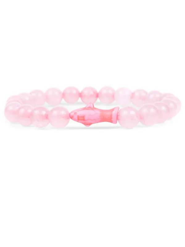 Fahlo Shark Bracelet in Coral Reef Pink