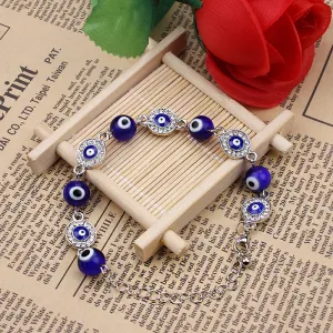 Fashion creative blue devil's Eye Bracelet