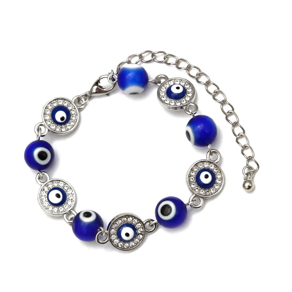 Fashion creative blue devil's Eye Bracelet