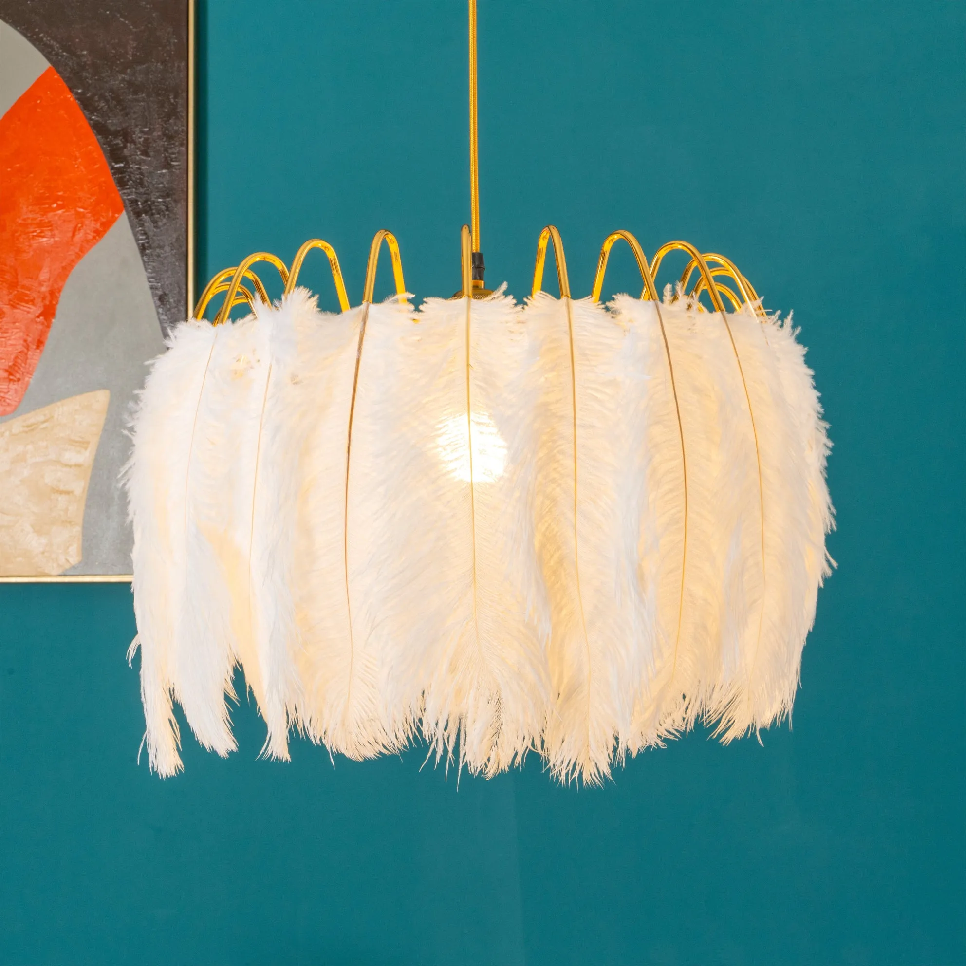 Feather Pendant Lamp