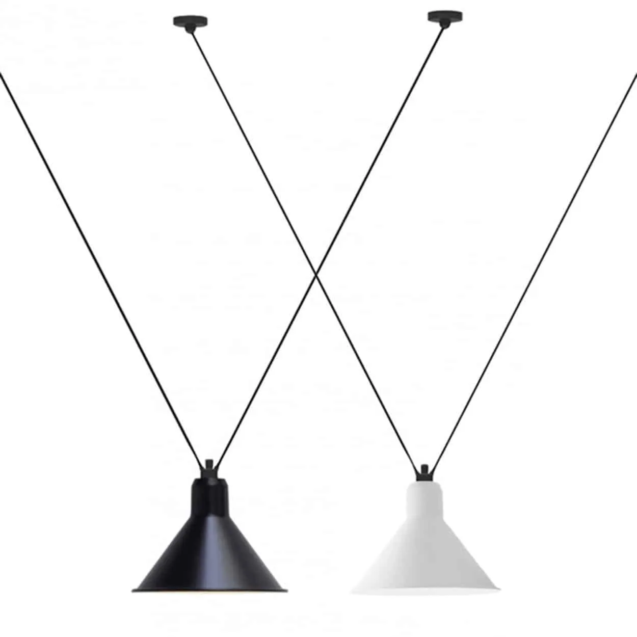 Foccasi V-Wires Funnel Shades Pendant Lamp