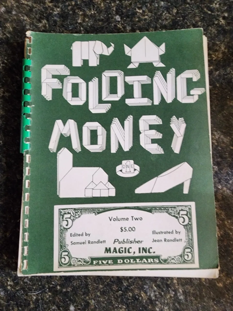 Folding Money Volume Two - Samuel Randlett