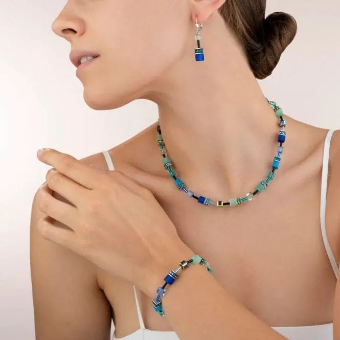 GeoCUBE® Blue-Green Bracelet 2838/30-0705