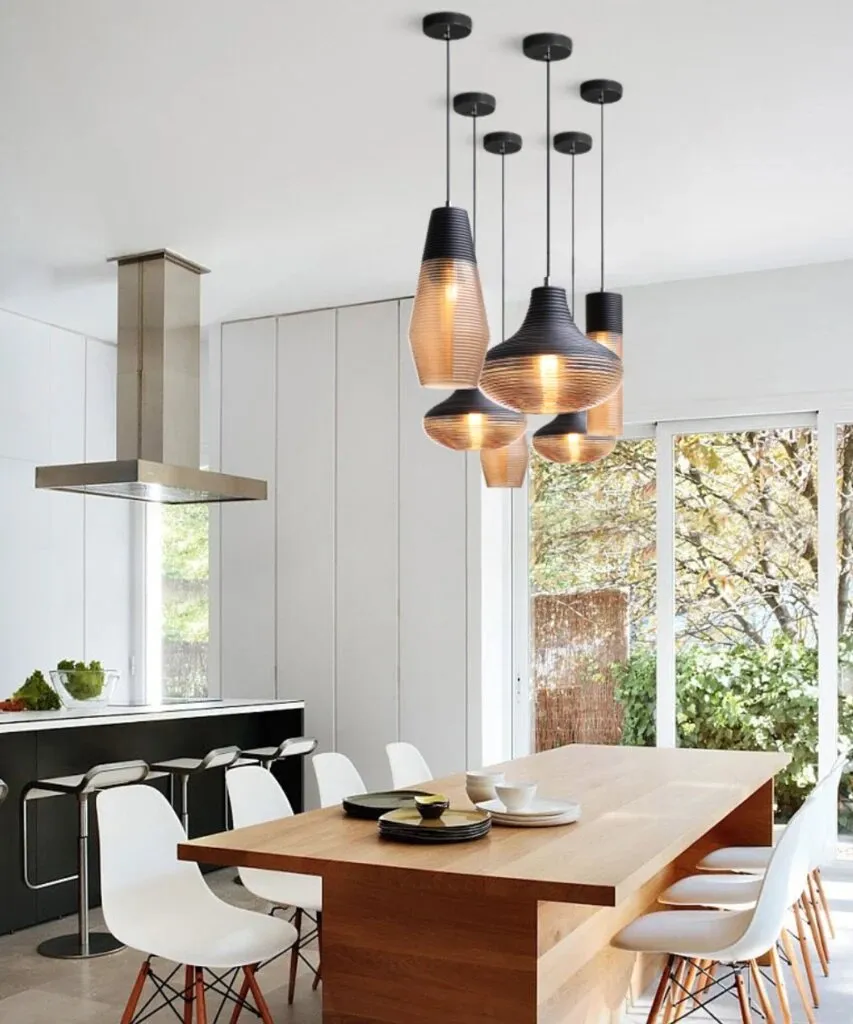 Gerd Gorgeous Glass Modern Pendant Light