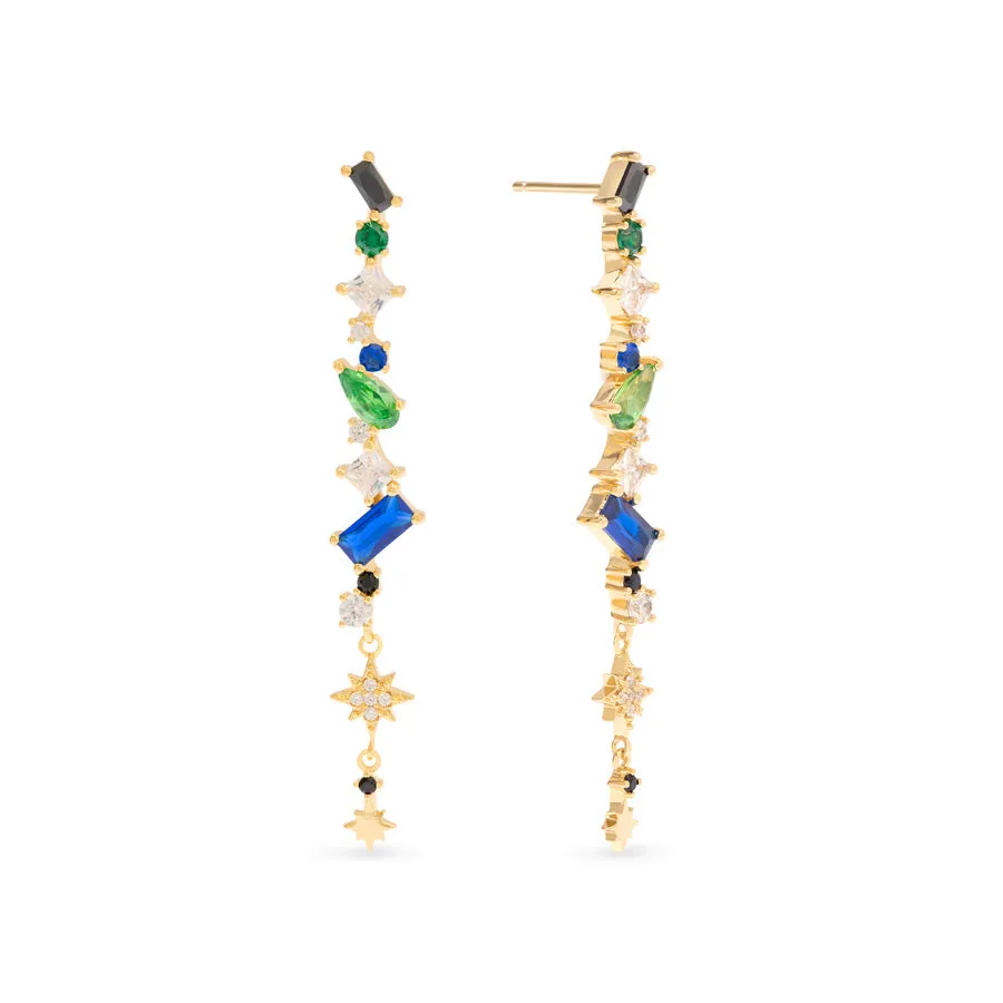 Glimmer Gold Earrings