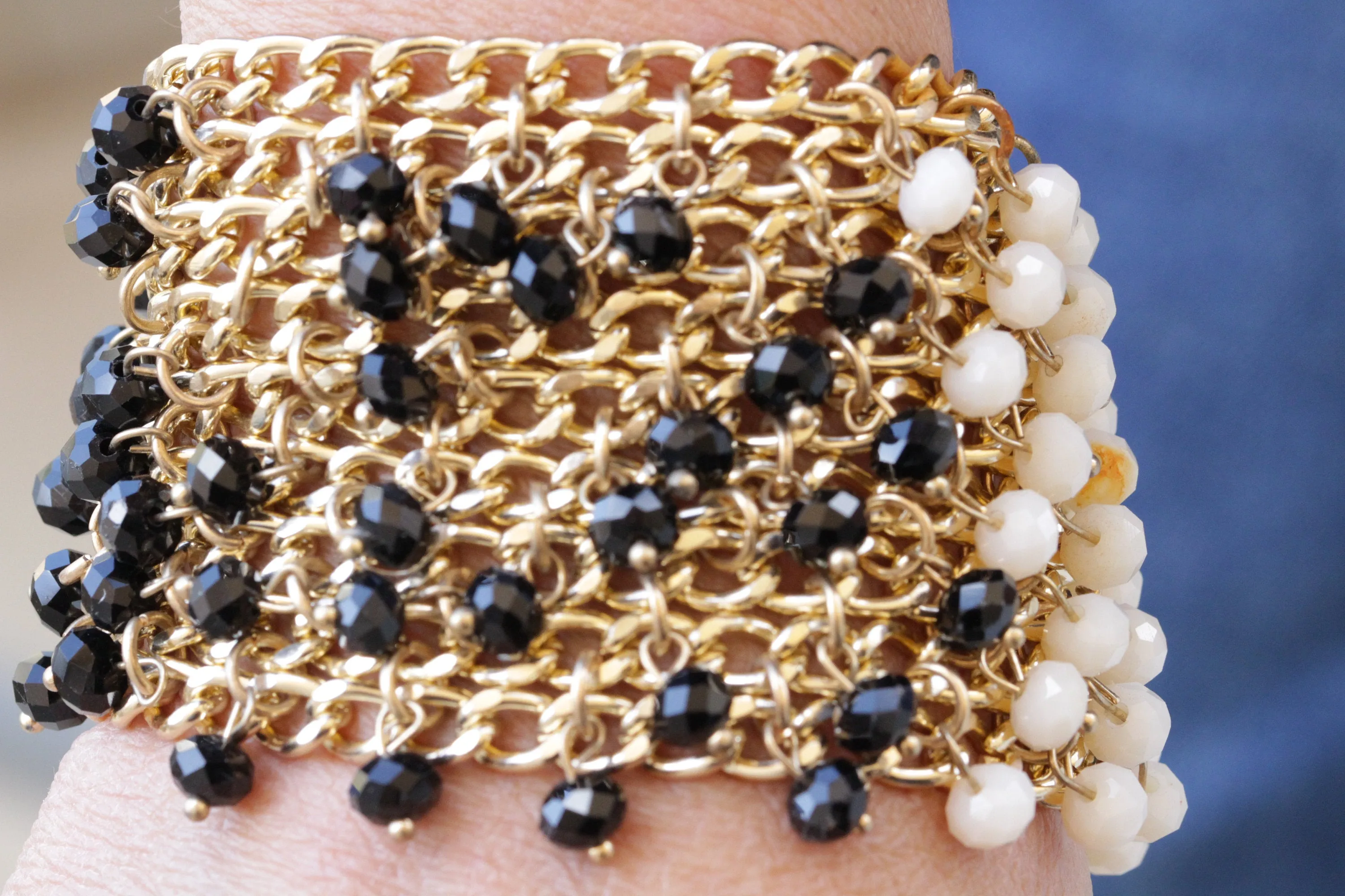 GOLD BEADS BRACELET Set