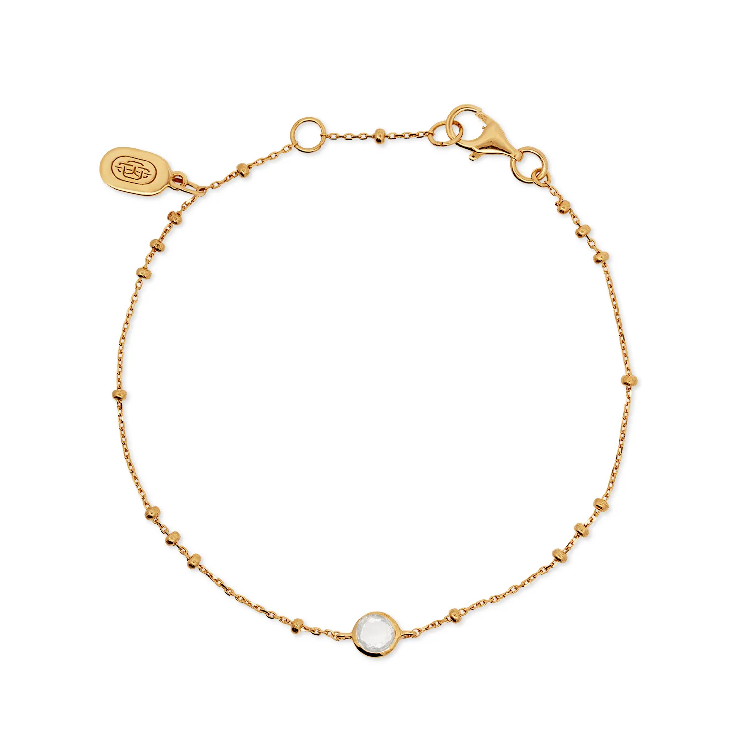 Gold Birthstone Bracelet