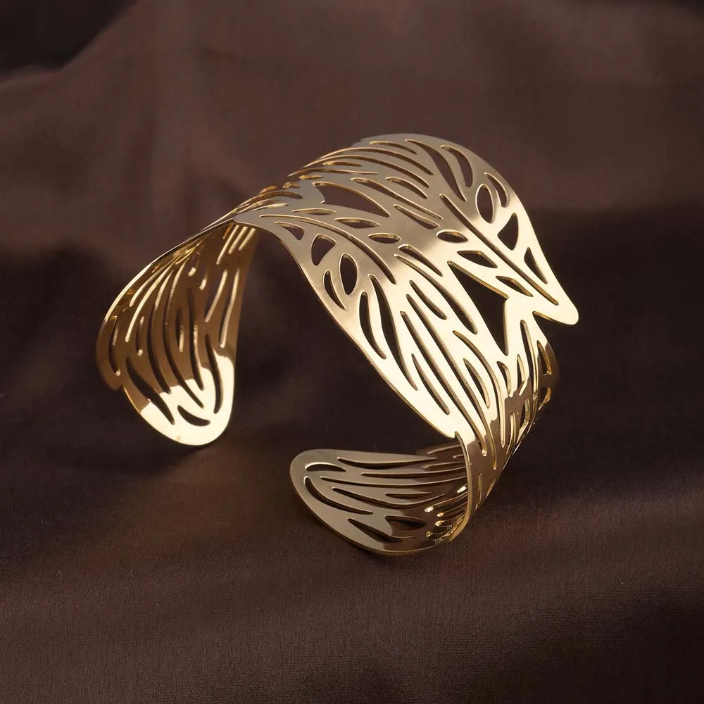 Gold Leaf Bracelet