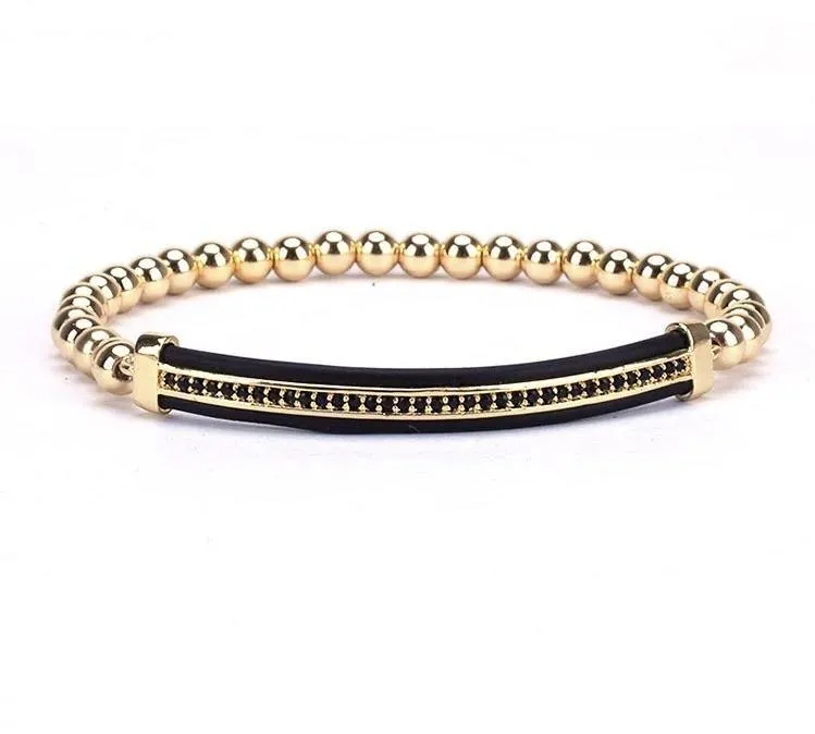 Gold Plated Beaded Bracelet