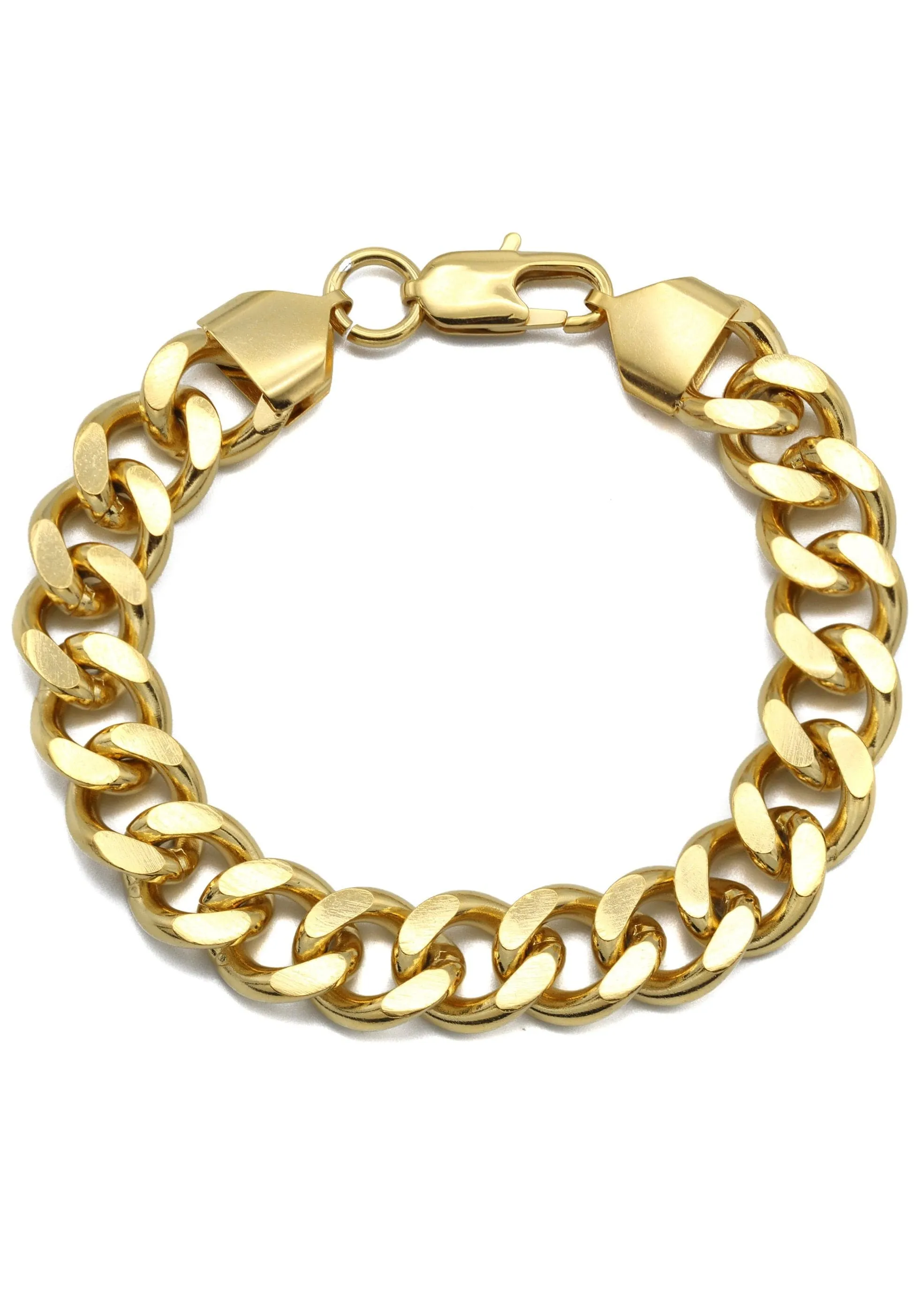 Gold Plated Curb Bracelet